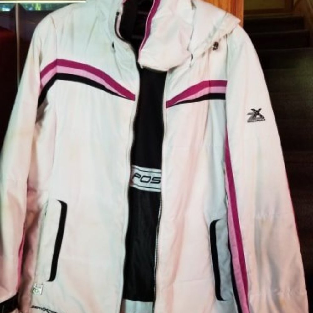 ZeroXPosur size Medium winter white coat